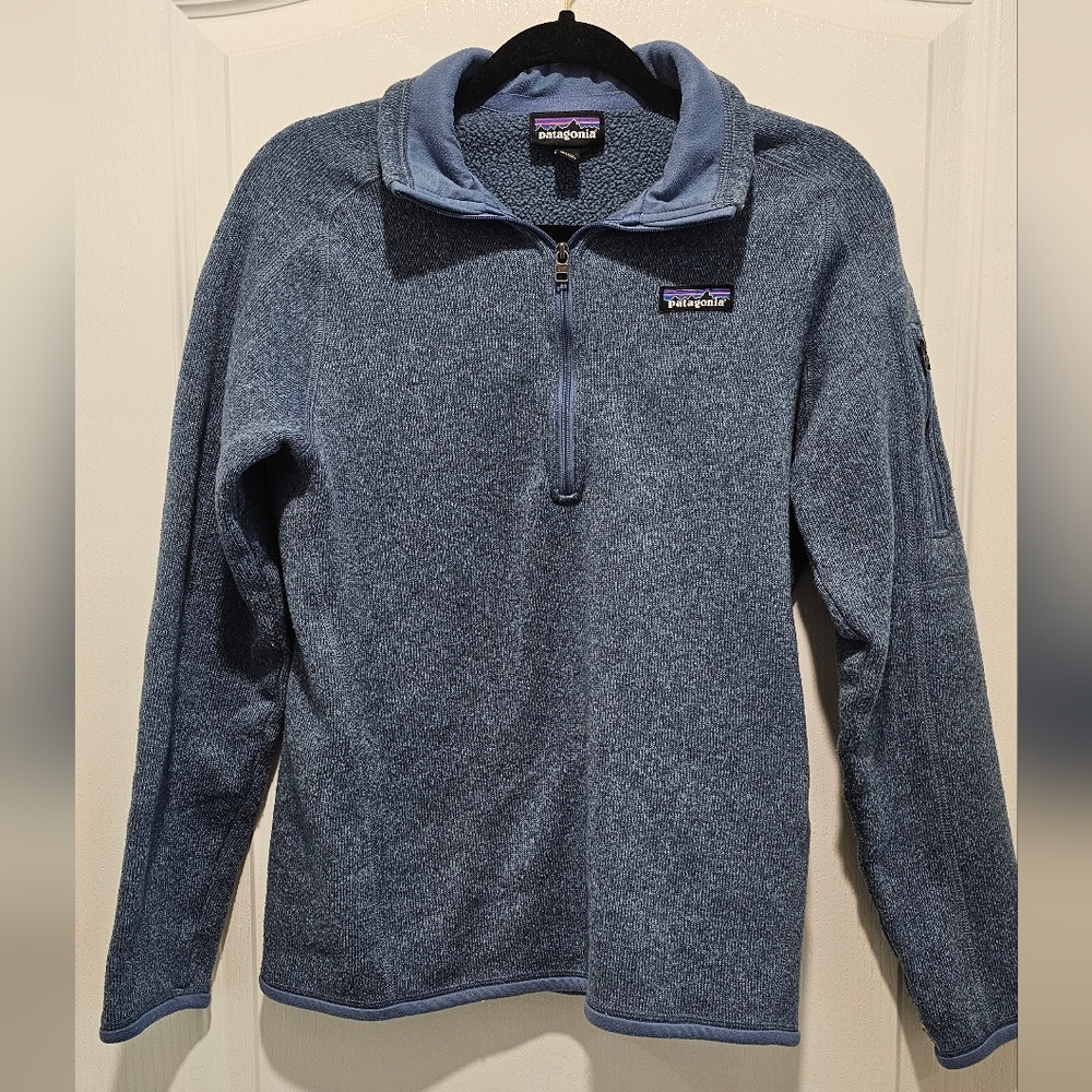 Patagonia Womens Better Sweater 3/4 Zip Pullover Sweatshirt